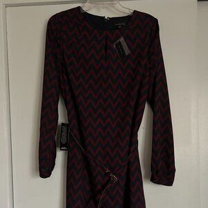 NWT The Limited Belted Midi Dress